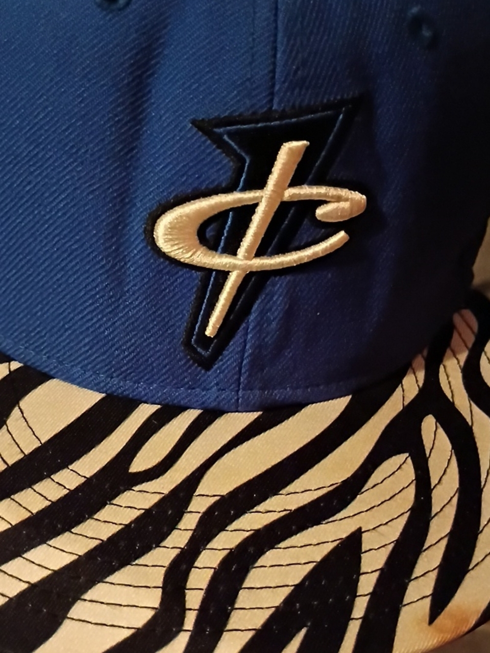 Nike Penny AF1 True Snapback Hat Blue & Black